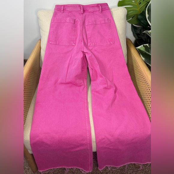 Zara High Rise Marine Jeans Size 4 - Picture 4 of 6